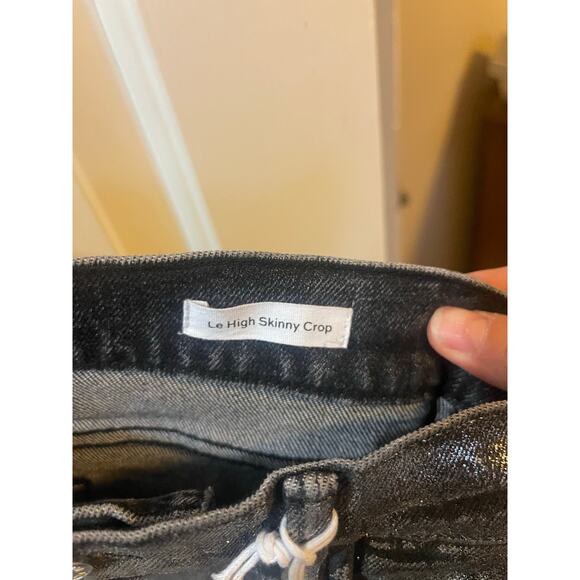 Retail $268 NWT Frame Le High Skinny Crop, women's jeans size 27 - Picture 9 of 9